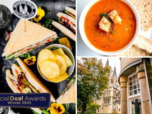 2-gangenlunch Ã  la carte bij Brasserie Ãglise