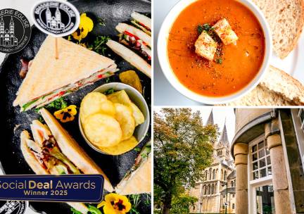 2-gangenlunch Ã  la carte bij Brasserie Ãglise