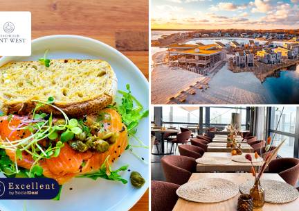 2-gangen keuzelunch aan het Grevelingenmeer