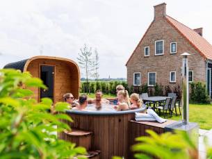 Villa met hottub, sauna, huisdiervriendelijk - 7 persoons