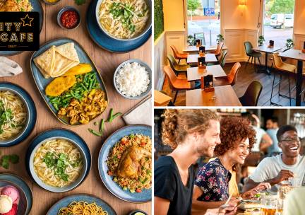 Surinaams 3-gangen keuzediner bij City CafÃ© & Bites