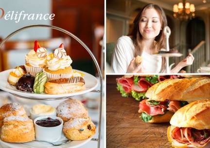 Luxe high tea (2 uur) bij Délifrance Heerlen