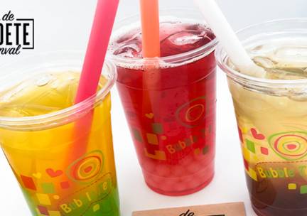 2 bubble teas bij De Zoete Inval
