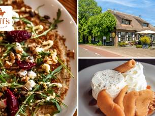 3-gangen pannenkoekenlunch of -diner