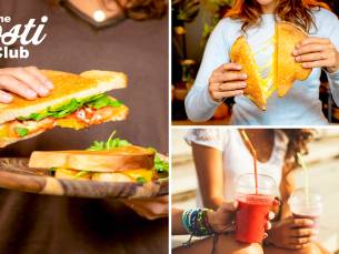 Voor afhaal: tosti + smoothie naar keuze bij The Tosti Club in hartje Den Bosch
