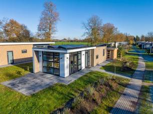 Boslodge met hottub
