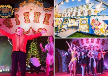 Entree voor Wiener Circus in Heusden-Zolder