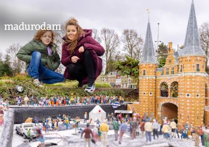 Entree voor Madurodam + â¬5 horecategoed