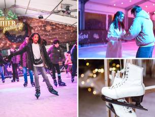 Schaatsen (2 uur) + schaatshuur + consumptiebon in hartje Weert