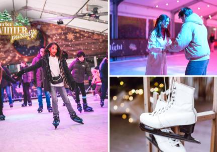 Schaatsen (2 uur) + schaatshuur + consumptiebon in hartje Weert