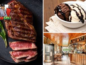 Onbeperkt grillen + dessert (2,5 uur) bij DinercafÃ© Boszicht Hooghalen