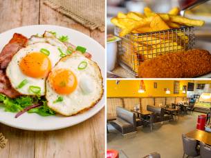 Friet + snack + drankje of lunch + drankje bij Markt9 Beilen