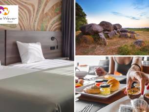 Overnachting voor 2 + ontbijt in Assen