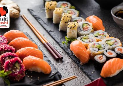 Afhalen: sushibox (16, 32 of 36 stuks)
