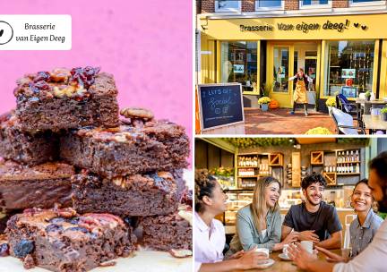 Zoete proeverij met koffie naar keuze