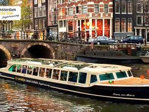 Rondvaart door Amsterdam (75 min)