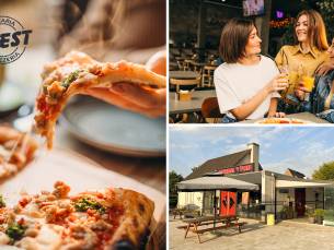 Pizza of kapsalon naar keuze + blikje frisdrank