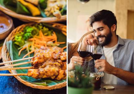 Indonesisch 3-gangen tapasdiner bij Restaurant SatÃ©huis