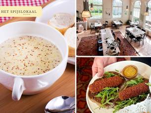 2-gangen keuzelunch bij Het Spijslokaal
