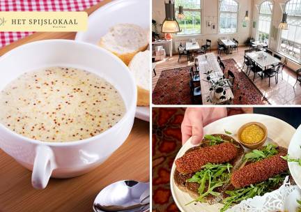 2-gangen keuzelunch bij Het Spijslokaal
