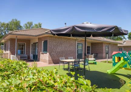 Kindvriendelijke bungalow voor 7 personen op vakantiepark in Voorthuizen