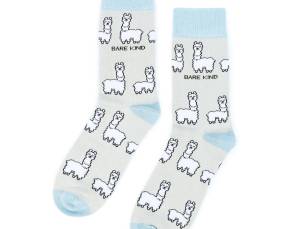 Save the Alpaca Bamboo Socks | UK Adult 7-11