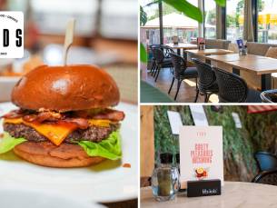 Burger naar keuze + friet bij Teds Tilburg