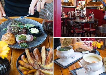 3-gangendiner Ã  la carte bij Herberg Tante Sjaan