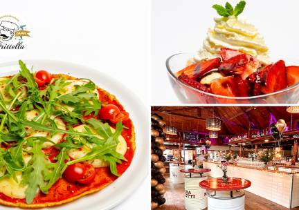 3-gangendiner à la carte bij Pannenkoekenhuis ât Golfje Frittella