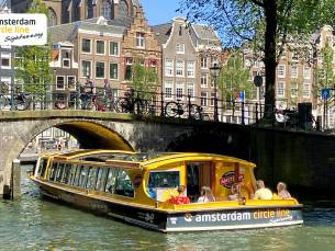Rondvaart door Amsterdam (75 min)