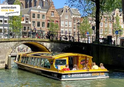 Rondvaart door Amsterdam (75 min)