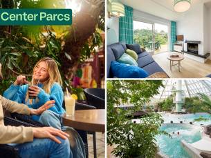 2, 3 of 4 overnachtingen voor 4 tot 6 personen in Center Parcs Zandvoort