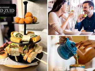 High tea (1,5 uur) bij Brasserie Oud Zuid in hartje Drachten