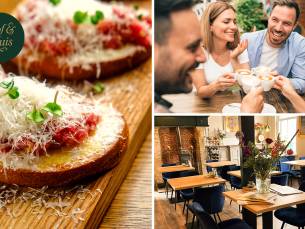 2-gangen keuzelunch + amuse + koffie/thee/cappuccino in hartje Oosterhout