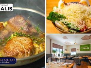 Ossenhaas + saus naar keuze + friet + salade bij Restaurant Oxalis