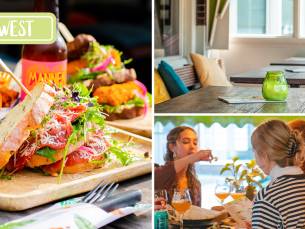 Lunchgerecht en seizoenssoep bij Restaurant West Utrecht