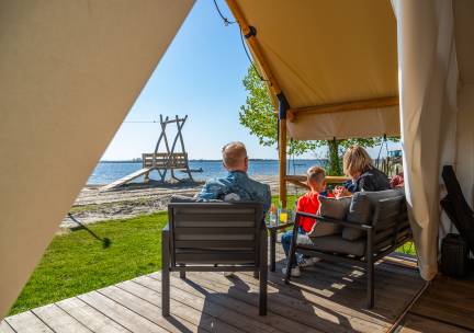 Glampingtent Beachfront Luxe 6