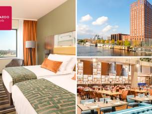 Overnachting voor 2 + ontbijt in Amsterdam