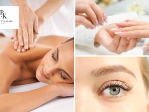 Manicure-, wimper- of wenkbrauwbehandeling of ontspanningsmassage (60 min)