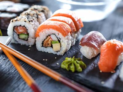 Afhalen: sushibox van Umai