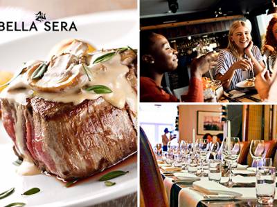 3- of 4-gangen keuzediner bij Ristorante La Bella Sera