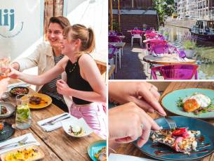 2-gangen shared lunch bij Blij aan de Vecht