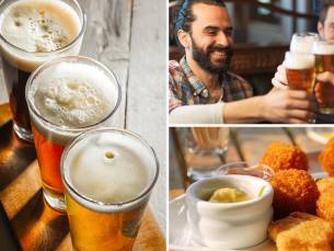 3 glazen (speciaal)bier naar keuze + borrelgarnituur in hartje Maastricht