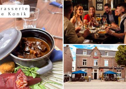 3-gangenlunch of diner à la carte