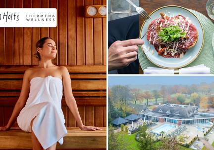 Entree sauna incl. seizoenslichaamsbehandeling (25 min) of incl. 2-gangenlunch