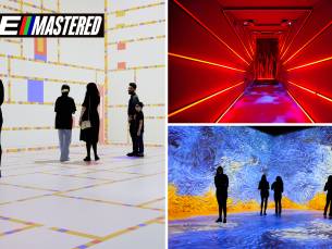 Entree kunstexperience Remastered + AI-foto