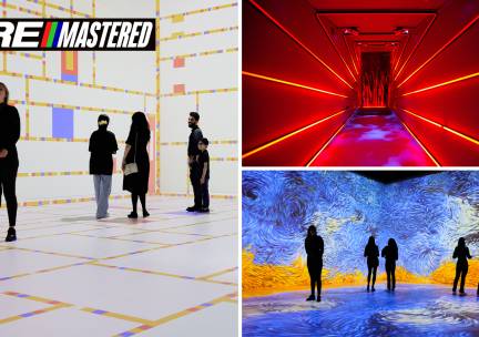 Entree kunstexperience Remastered + AI-foto