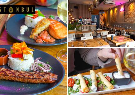 3-gangendiner Ã  la carte + brood met dips bij Restaurant Istanbul in hartje Utrecht