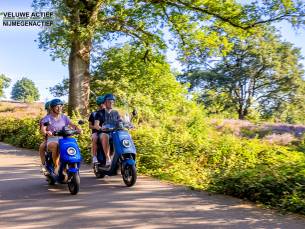 Huur e-scooter voor 1 of 2 personen + risicopakket