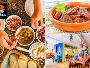 Onbeperkt tapas + drankje + nagerecht op Texel